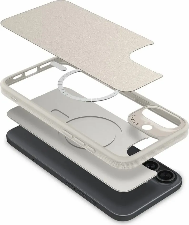 Mbështjellës Spigen Cyrill Kajuk Mag për iPhone 16, Bezhe - 6