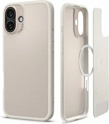 Mbështjellës Spigen Cyrill Kajuk Mag për iPhone 16, Bezhe