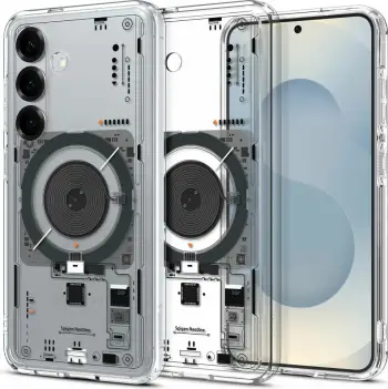 Mbrojtëse Spigen Ultra Hybrid Mag MagSafe për Samsung Galaxy S25, transparente