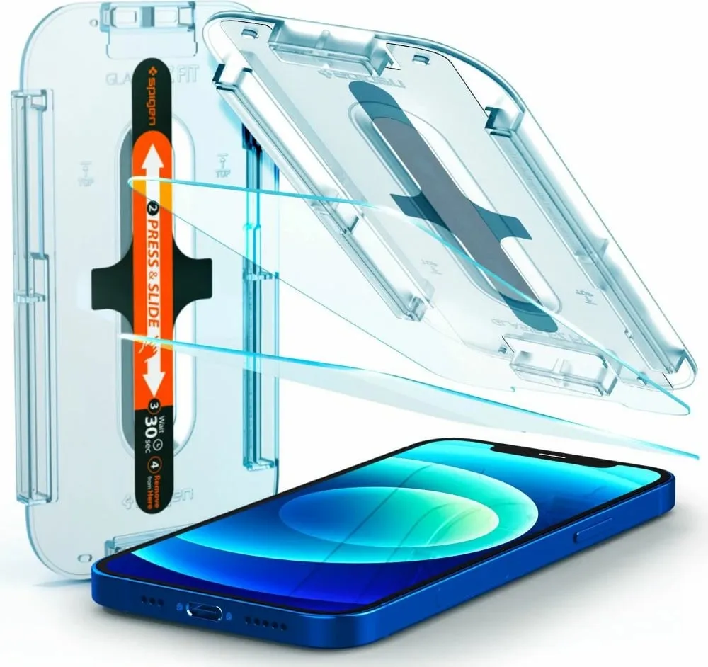 Xham mbrojtës Spigen Glass.Tr Ez Fit 2-Pack, për iPhone 12 /iPhone 12 Pro - 13