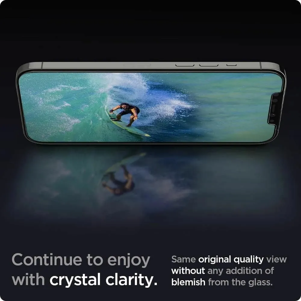 Xham mbrojtës Spigen Glass.Tr Ez Fit 2-Pack, për iPhone 12 /iPhone 12 Pro - 19