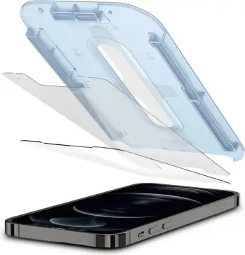 Xham mbrojtës Spigen Glass.Tr Ez Fit 2-Pack, për iPhone 12 /iPhone 12 Pro