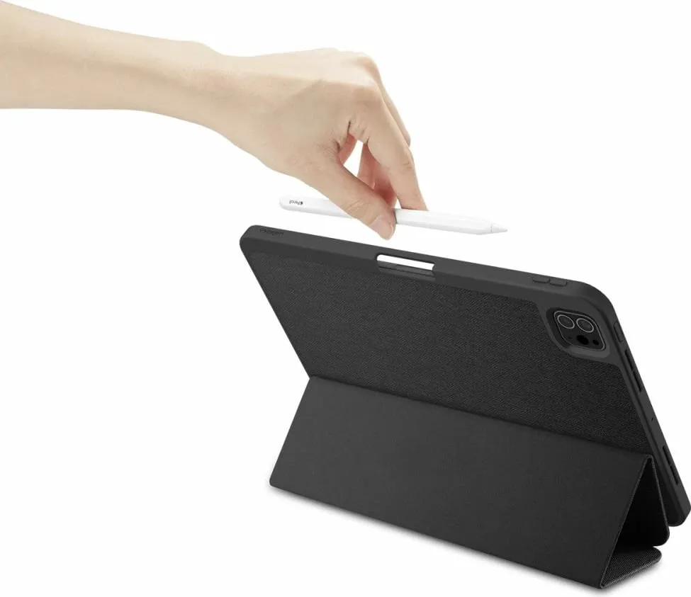 Mbulesë folio për tablet Spigen Urban Fit, iPad Pro 11" 2024, silikon, e zezë - 9