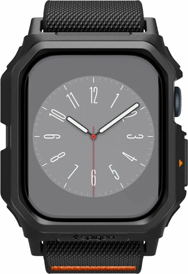 Rrip Spigen Lite Fit PRO për Apple Watch 10, 46mm, Zi - 2