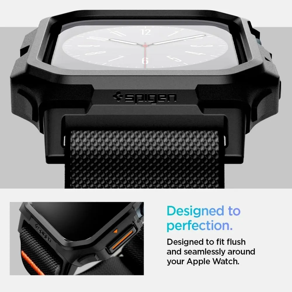 Rrip Spigen Lite Fit PRO për Apple Watch 10, 46mm, Zi - 14