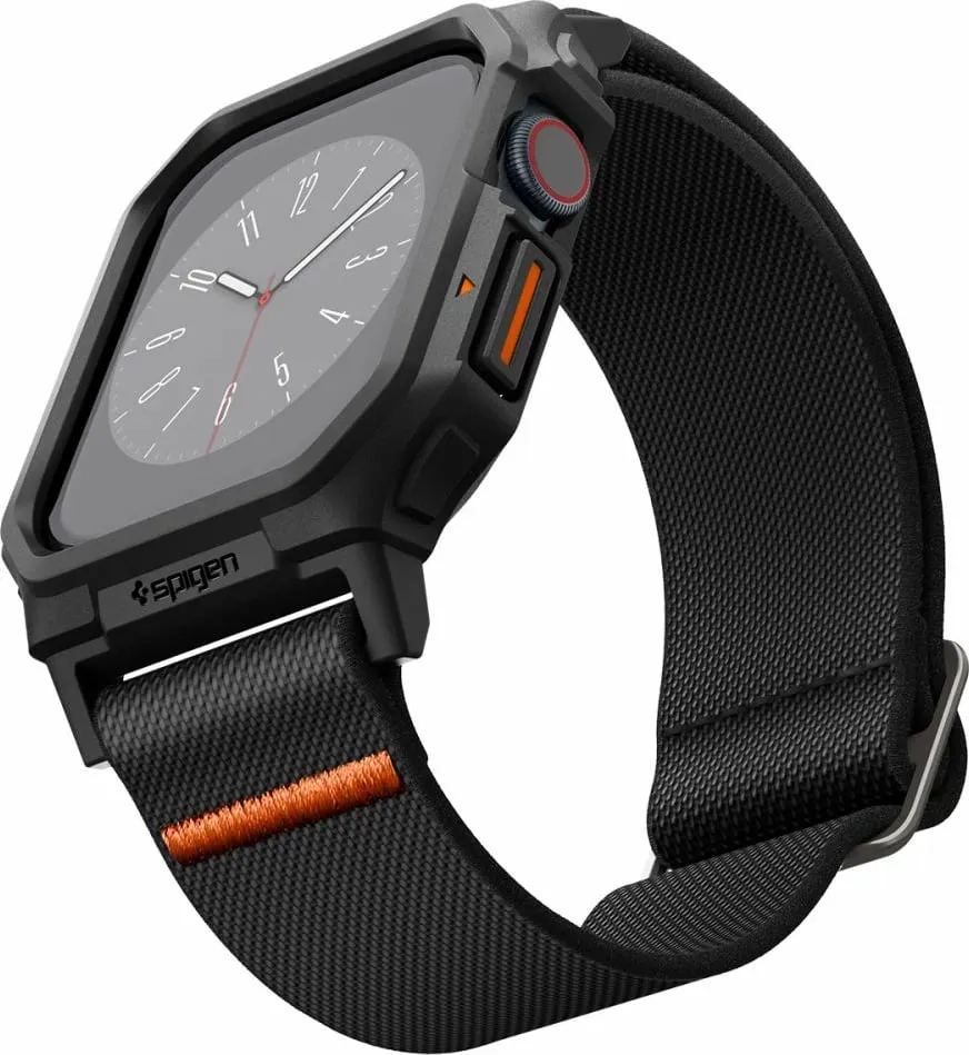 Rrip Spigen Lite Fit PRO për Apple Watch 10, 46mm, Zi - 6