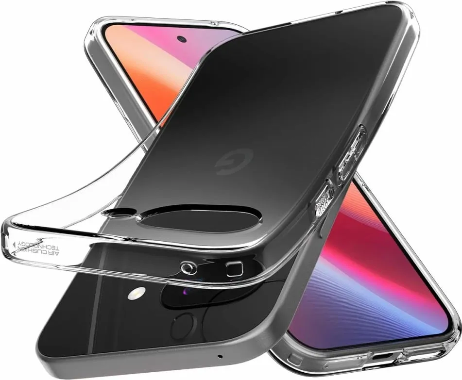 Mbështjellës Spigen Crystal Flex për Google Pixel 9A, Transparent - 5