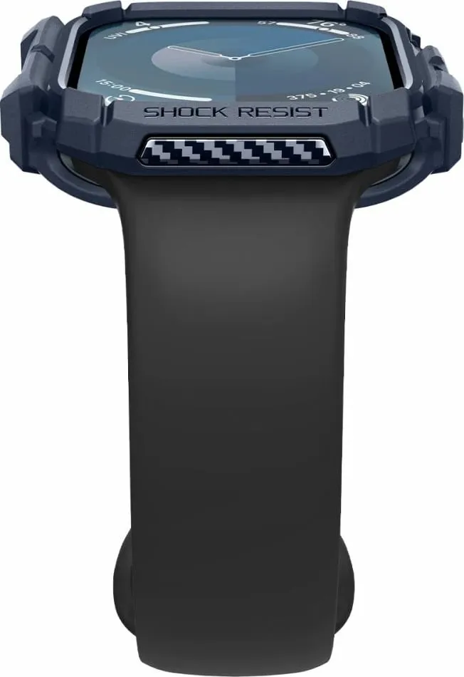 Mbrojtëse Spigen Rugged Armor për Apple Watch 10, 46mm, bezhë - 5