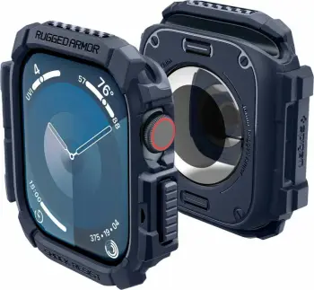 Mbrojtëse Spigen Rugged Armor për Apple Watch 10, 46mm, bezhë