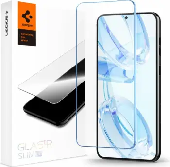 Xham mbrojtës Spigen Glas.tR Slim për Samsung Galaxy S23, Transparent