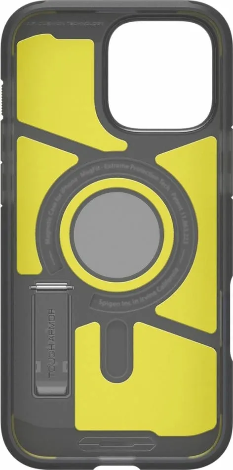 Mbrojtëse për celular iPhone 16 Pro Spigen Tough Armor T MagSafe, e zezë - 5