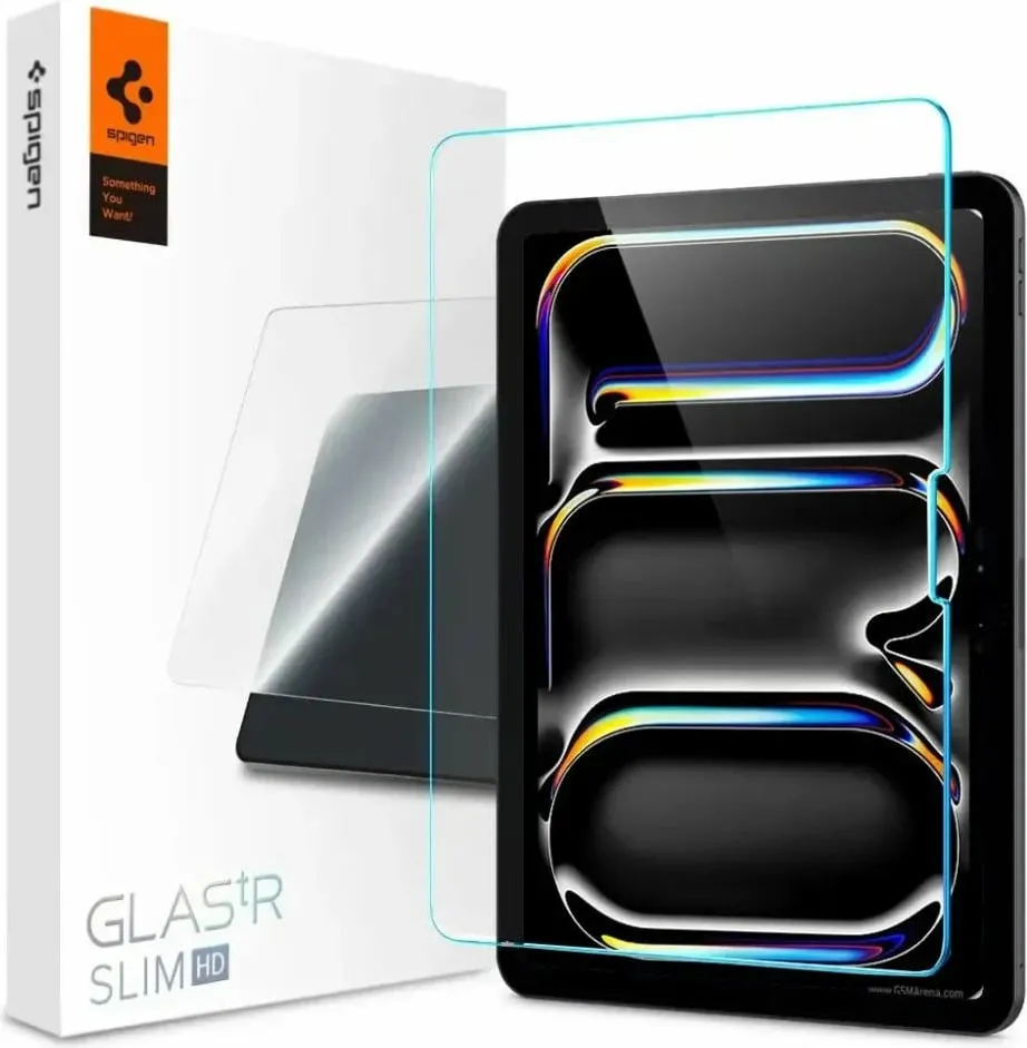 Xham i temperuar për tablet Spigen Glas.tR Slim, për iPad Pro 11'' 2024, Transparent - 1