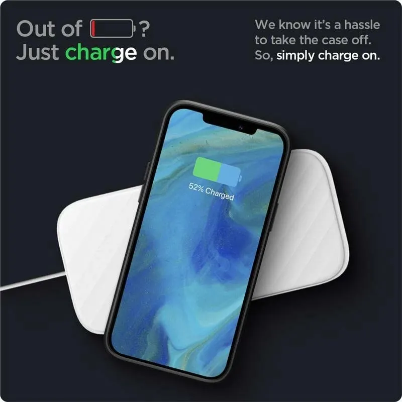 Mbështjellëse për iPhone 12/Pro Spigen Liquid Air, e zezë - 12