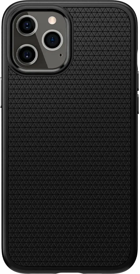 Mbështjellëse për iPhone 12/Pro Spigen Liquid Air, e zezë - 13