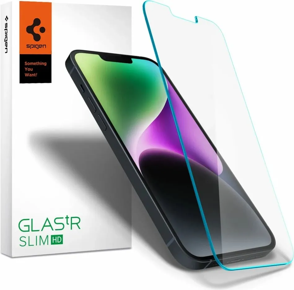Xham i temperuar Spigen Glas.tR Slim për iPhone 13 Pro Max / 14 Plus - 1