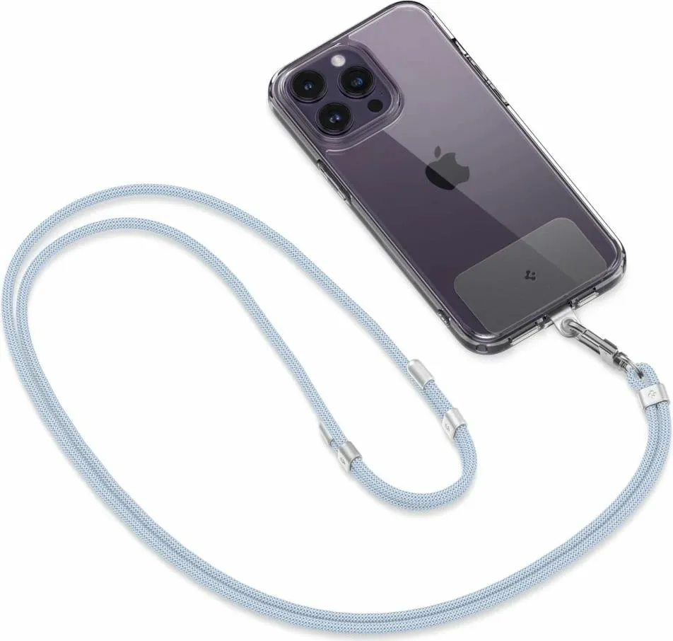 Set litarësh universal Spigen, Crossbody & Wrist Strap, ConTag Pad, kaltër - 4