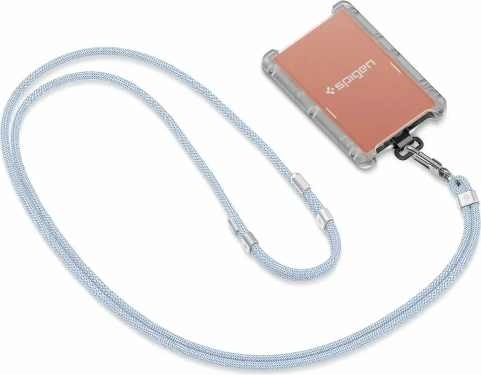 Set litarësh universal Spigen, Crossbody & Wrist Strap, ConTag Pad, kaltër - 5