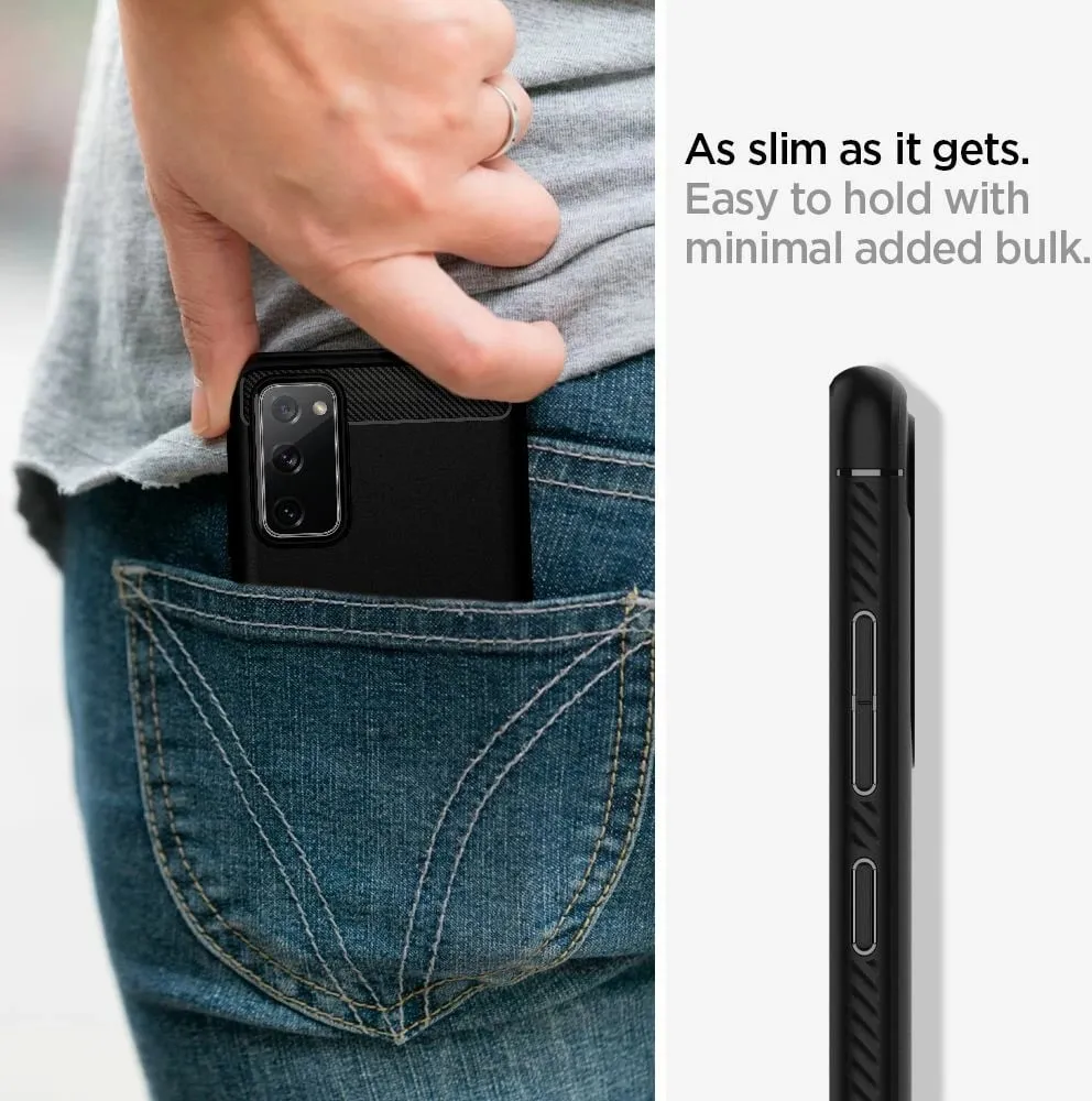 Mbështjellëse për Samsung Galaxy S20 FE/FE 5G Spigen Rugged Armor, e zezë - 11