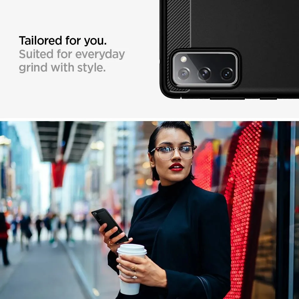 Mbështjellëse për Samsung Galaxy S20 FE/FE 5G Spigen Rugged Armor, e zezë - 10