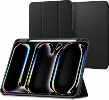 Mbështjellës Spigen Urban Fit për iPad Pro 13" 2024, E zezë