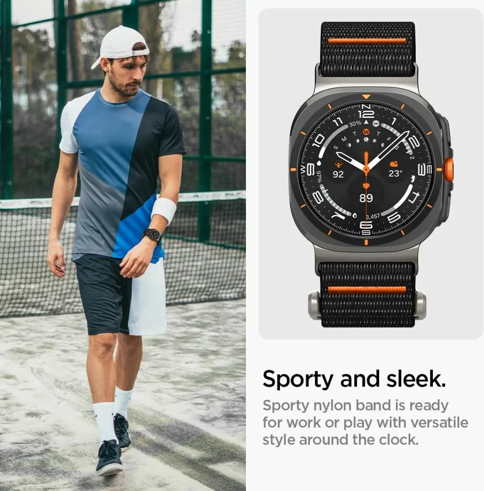 Rrip Spigen DuraPro për Samsung Galaxy Watch Ultra 47mm, Zi - 4