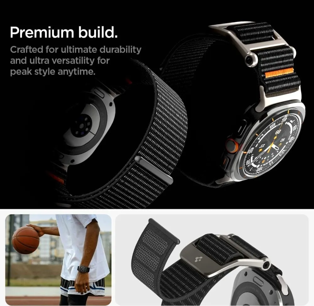 Rrip Spigen DuraPro për Samsung Galaxy Watch Ultra 47mm, Zi - 6