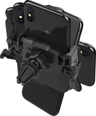 Mbajtës për celular Spigen Click.R, për veturë, i zi - 2