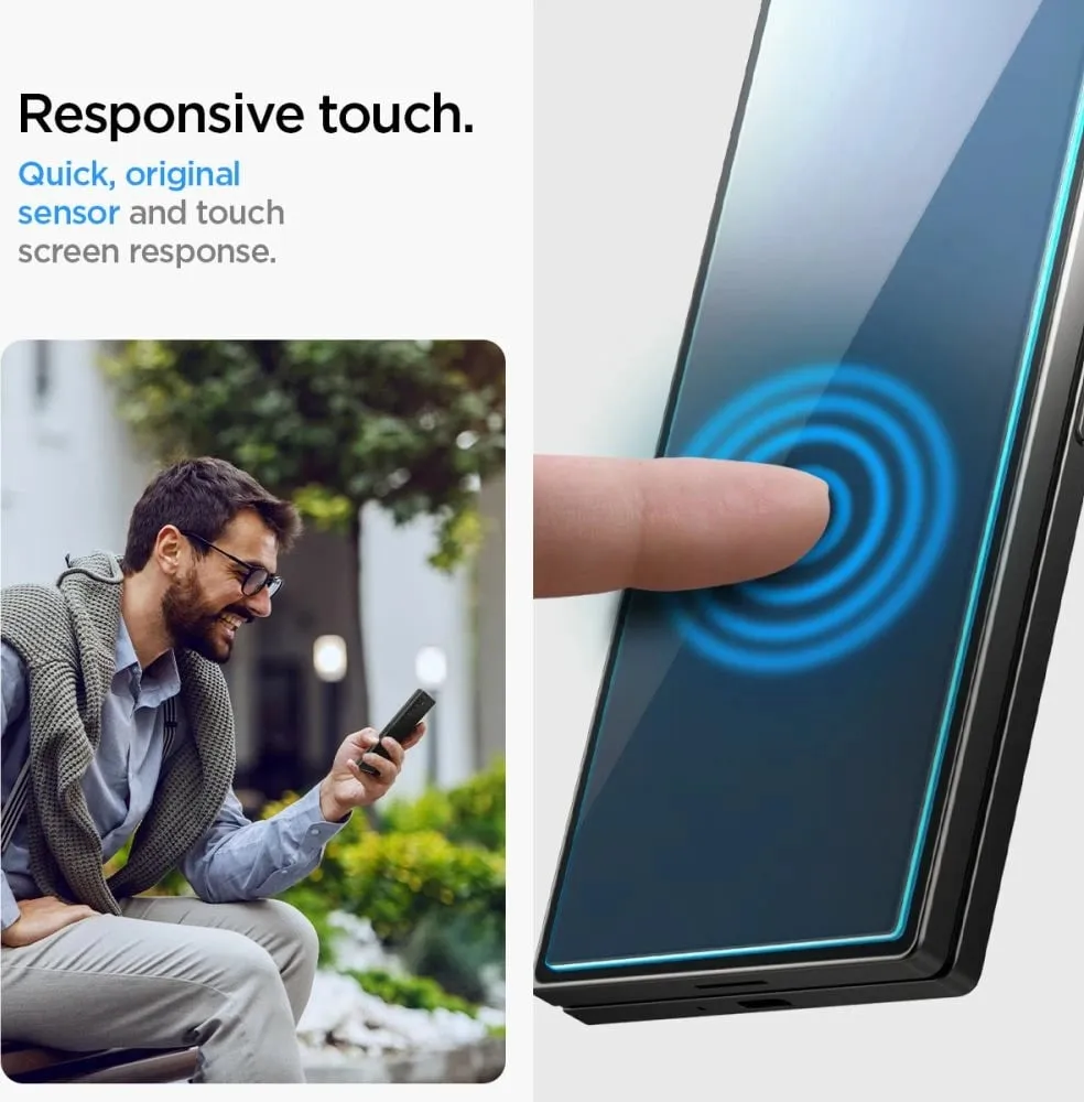 Xham i temperuar Spigen Glas.tR EZ Fit për Samsung Galaxy Z Fold 6, 2 copë - 13