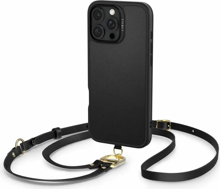 Mbështjellës për iPhone 16 Pro Spigen Cyrill Kajuk MagSafe, i zi - 1