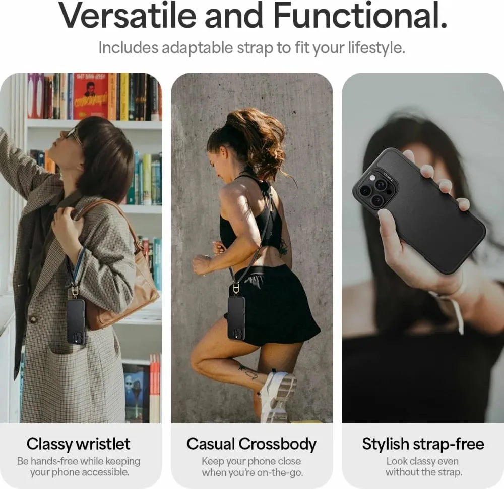 Mbështjellës për iPhone 16 Pro Spigen Cyrill Kajuk MagSafe, i zi - 4