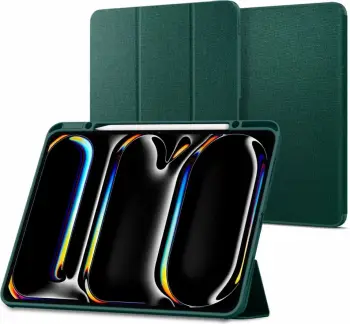 Mbrojtëse Spigen për iPad Pro 13.0 (Gen 7), Urban Fit, e gjelbër