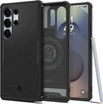 Mbrojtëse për celular Spigen Nano Pop (MagFit) për Samsung Galaxy S25 Ultra, e zezë