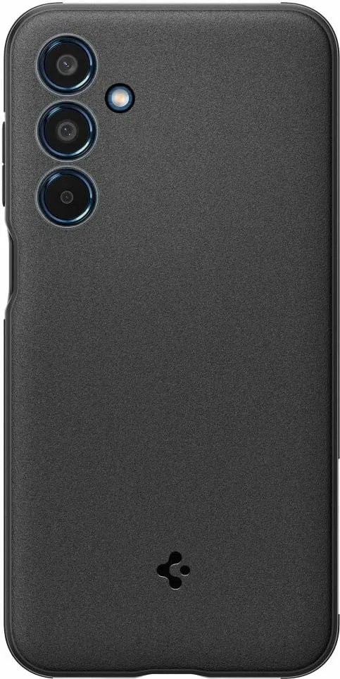Mbulesë telefoni Spigen Essential SandBlast për Samsung Galaxy M35 5G, rezistente ndaj goditjeve, e zezë - 5