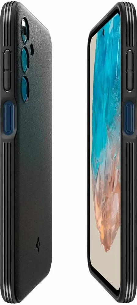 Mbulesë telefoni Spigen Essential SandBlast për Samsung Galaxy M35 5G, rezistente ndaj goditjeve, e zezë - 7
