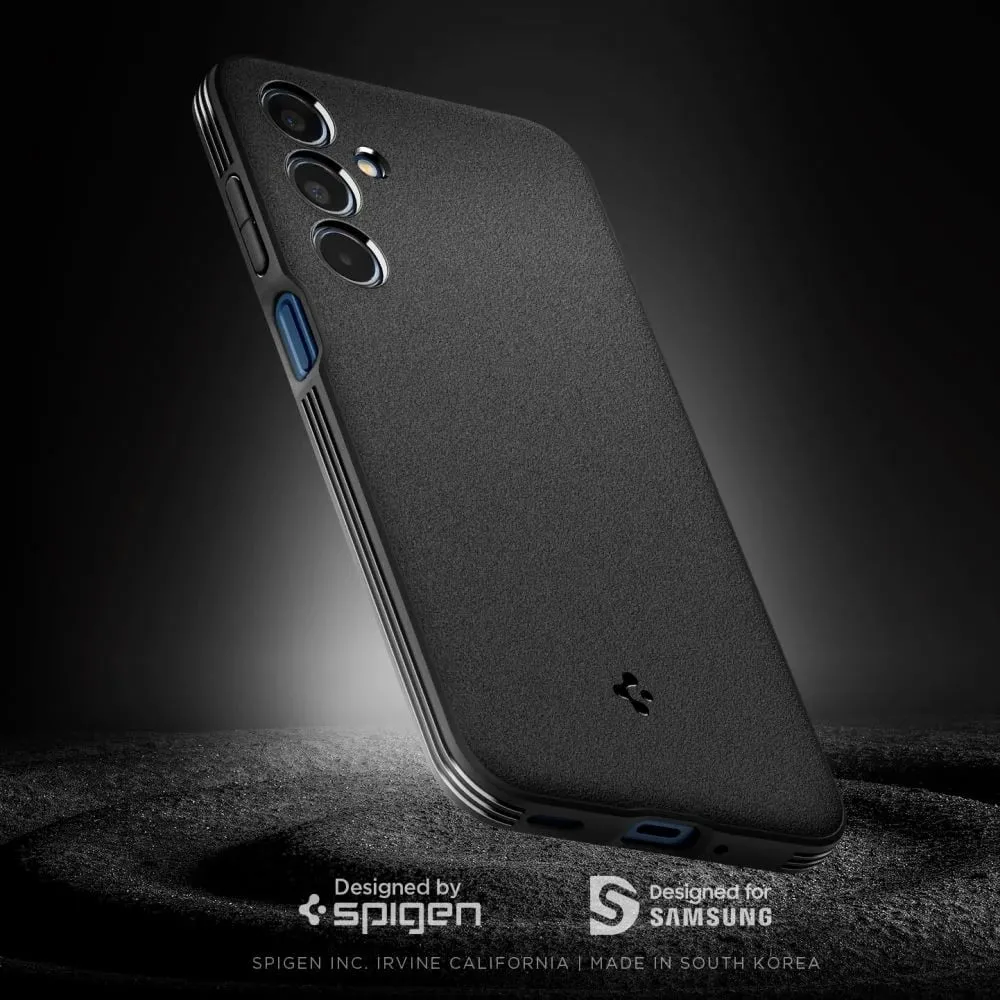 Mbulesë telefoni Spigen Essential SandBlast për Samsung Galaxy M35 5G, rezistente ndaj goditjeve, e zezë - 8