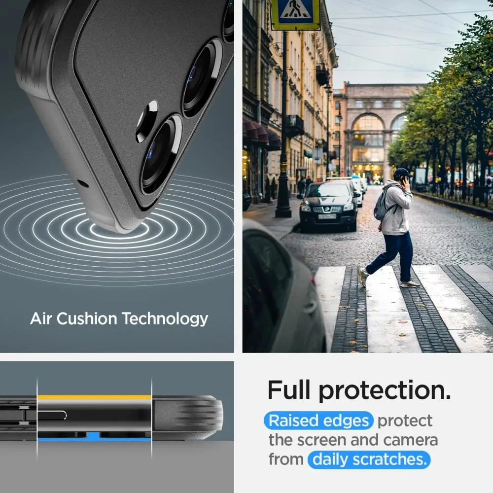 Mbështjellëse për Samsung Galaxy S23 Spigen Rugged Armor, e zezë - 14
