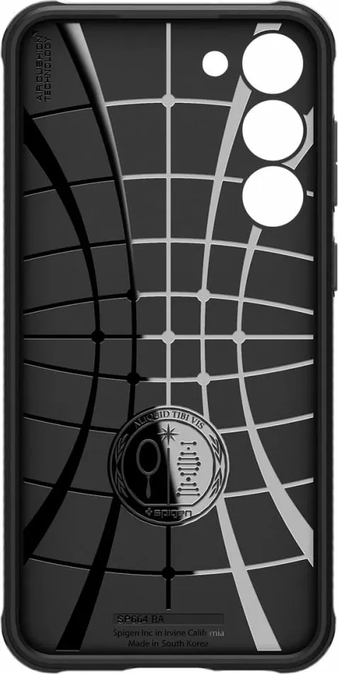 Mbështjellëse për Samsung Galaxy S23 Spigen Rugged Armor, e zezë - 3