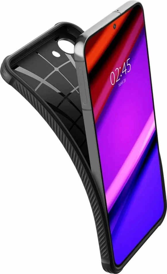 Mbështjellëse për Samsung Galaxy S23 Spigen Rugged Armor, e zezë - 7