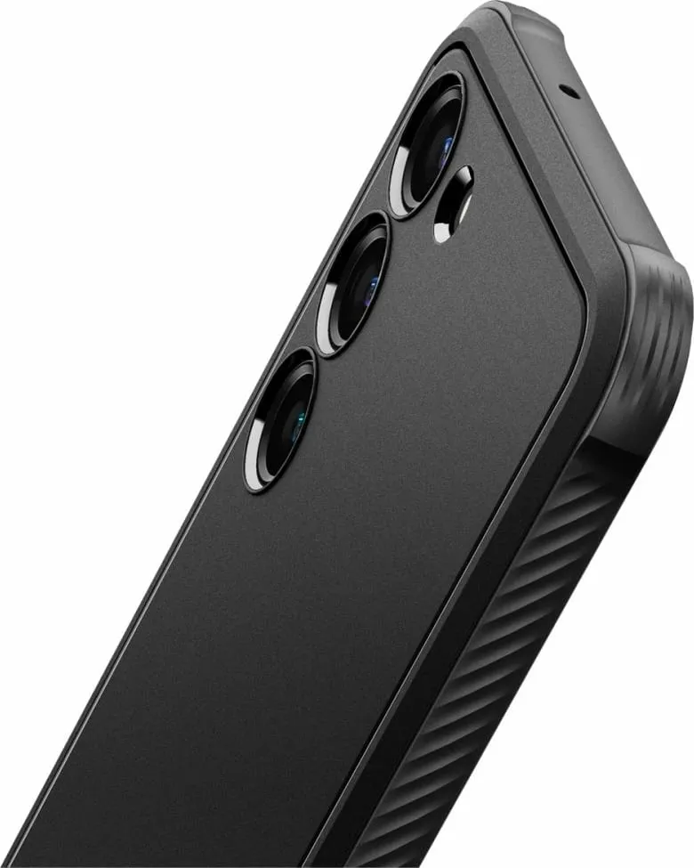 Mbështjellëse për Samsung Galaxy S23 Spigen Rugged Armor, e zezë - 10