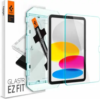 Mbrojtës ekrani Spigen GLAS.tR EZ Fit për iPad 10.9", xham i temperuar, transparencë e lartë