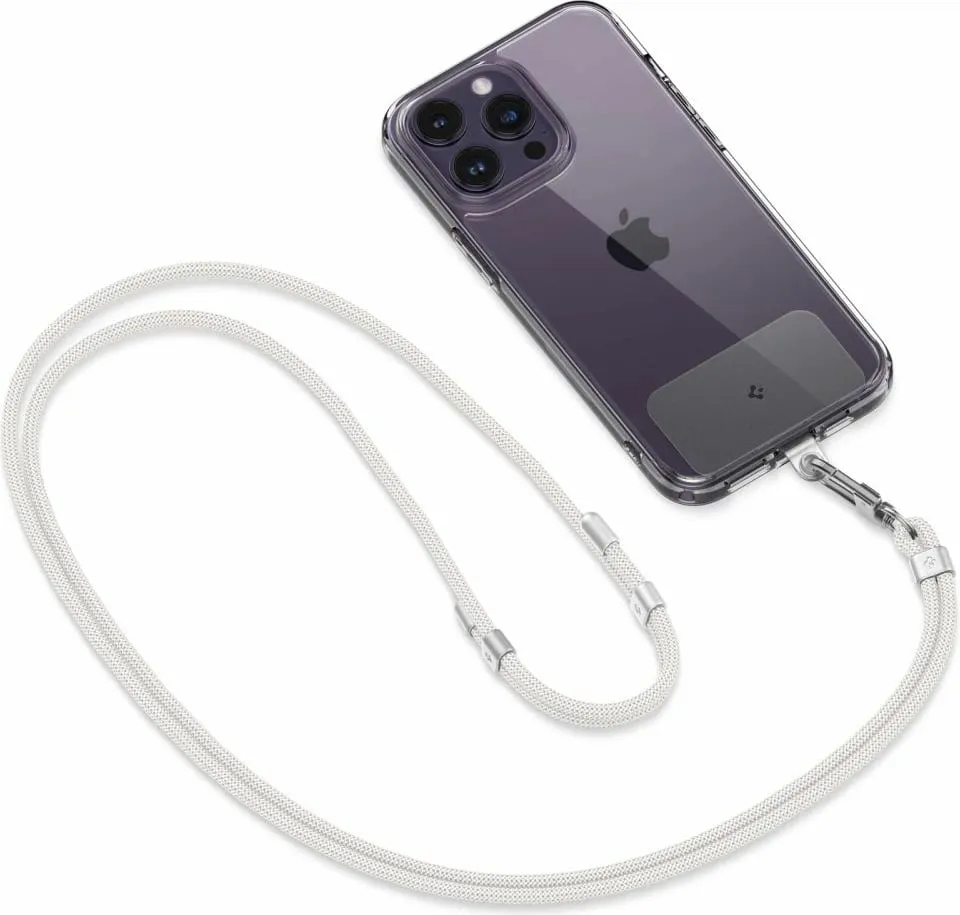 Set litarë universal Spigen me varëse dhe ConTag, i bardhë - 5