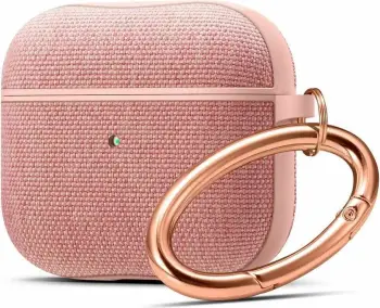 Mbështjellës Spigen Urban Fit për Apple AirPods 3, me unazë, Rose Gold