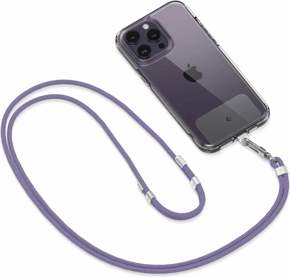 Set litarësh universal Spigen me rrip për trup dhe dorë, vjollcë - 10
