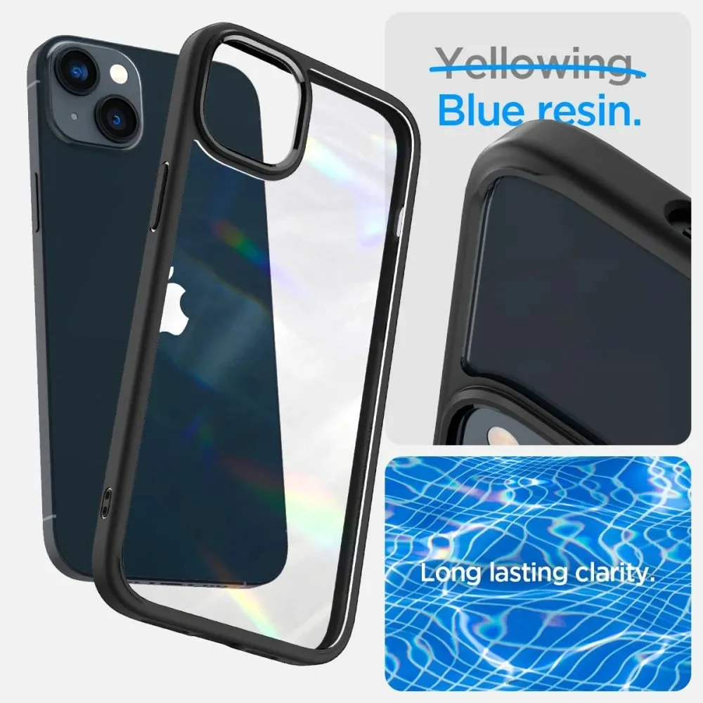 Mbrojtëse telefoni Spigen Ultra Hybrid, për iPhone 14 Plus 15 Plus, matte black - 3
