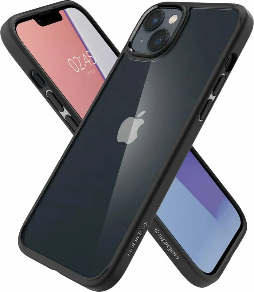 Mbrojtëse telefoni Spigen Ultra Hybrid, për iPhone 14 Plus 15 Plus, matte black - 6