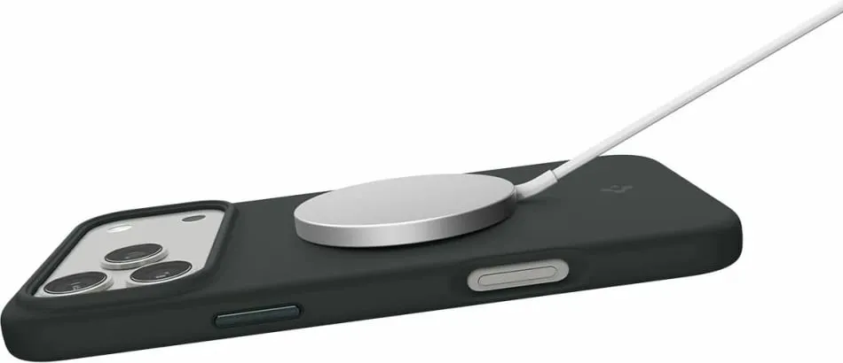 Mbështjellës Spigen Silicone Fit MagSafe për iPhone 17 Pro, Gjelbër - 5