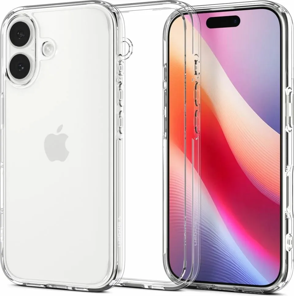 Mbështjellës Spigen Ultra Hybrid për iPhone 17, Transparent - 1