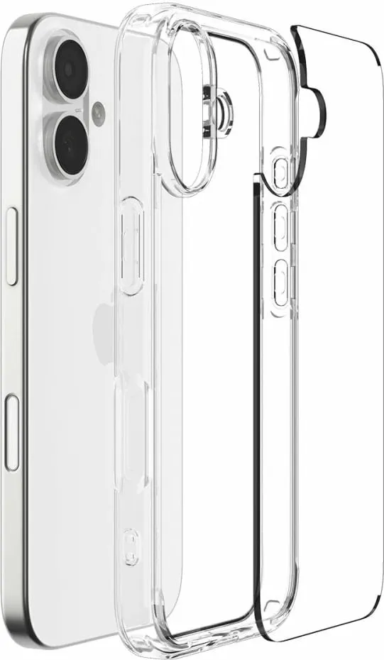 Mbështjellës Spigen Ultra Hybrid për iPhone 17, Transparent - 4