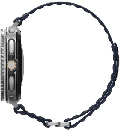 Rrip ore Spigen Fabric Band, tekstil, hook and loop, blu navy - 3