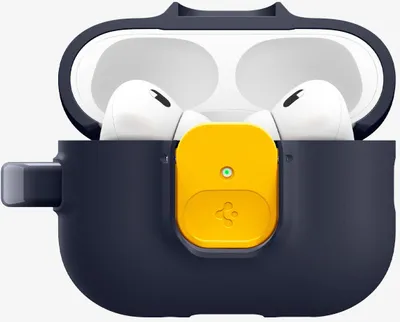 Mbulesë Spigen Nano Pop për AirPods Pro 3, Blueberry Navy, blu e errët - 2